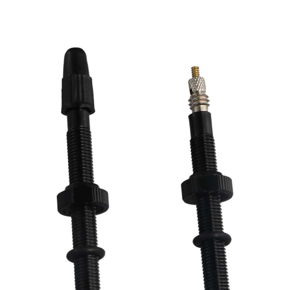 45/60/80mm F/V Vana Nipelleri Anodize Tubeless Lastik Vanalar Tekerlek Lastik Parçası MTB Yol Bisikleti