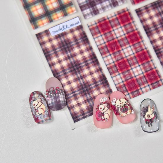 Stylish Nail Art Sticker Removable Ultra Thin DIY