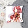 Pyra Animated Game X-Xenoblade Chronicles X Pillow Case Fashion Square Pillowcase Bedroom Sofa Room Ins Decoration Leisure