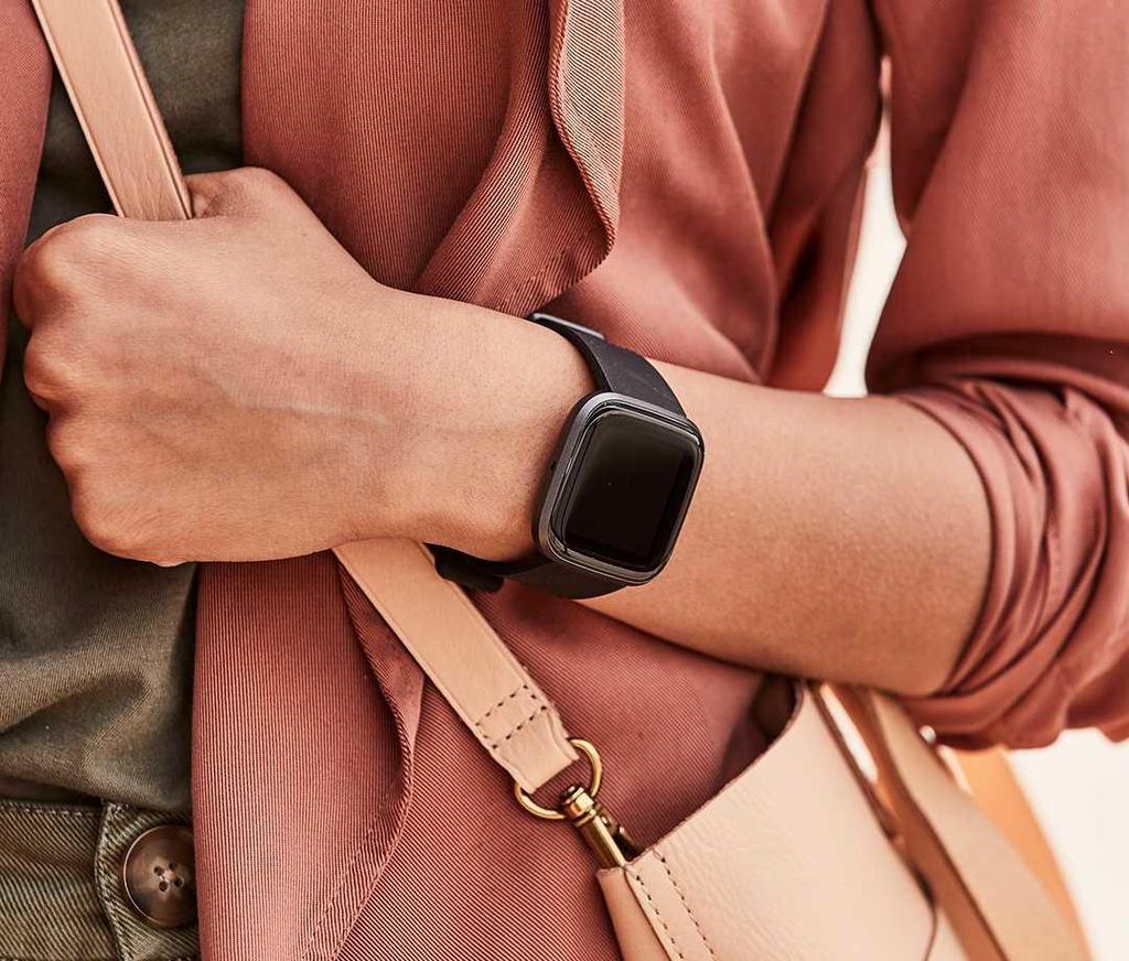 Fitbit versa 2: reloj inteligente de fitness y bienestar con control de  voz, puntuación de sueño y música, negro/carbón comprar a buen precio —  entrega gratuita, reseñas reales con fotos — Joom