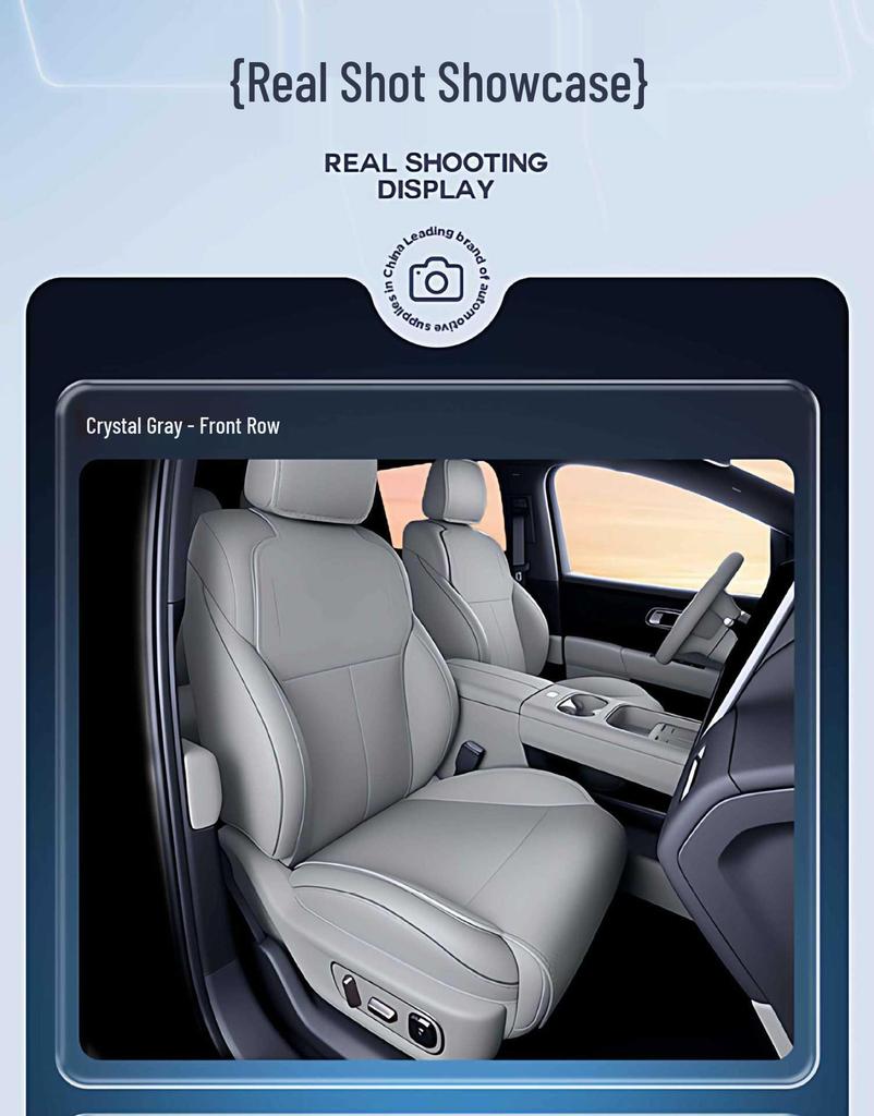 Mercedes-Benz CLA-EV All-Season Breathable Seat Covers, 25 Styles - Interior Modification.