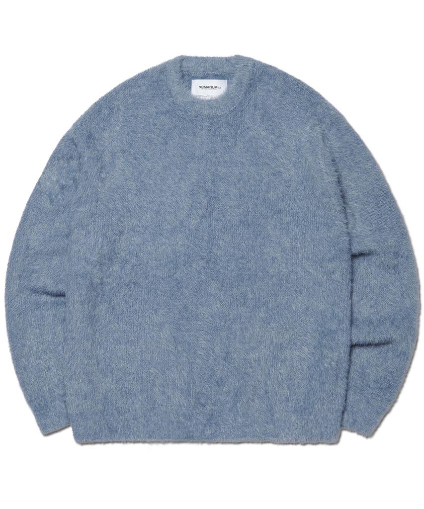 Nomaenyueol Fuzz Hairy Knit - Marina