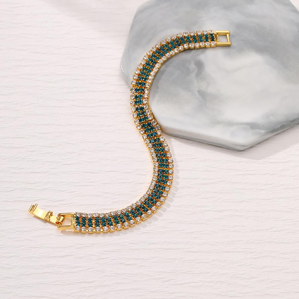

Римский хрустальный браслет женский золотой коготь цепочка элегантный модный женский браслет ювелирные изделия аксессуары #468603 озеро синий/золотой