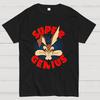 Super Genius 100% Cotton Summer Casual Cool Loose T-Shirt