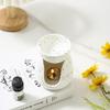 Ceramic Essential Oil Burners Waxes Melt Burners Warmer Tealight Candle Holders Ornament Home Tabletop Decoration Yoga Spa Gifts