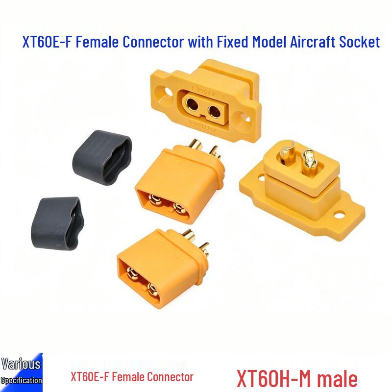 Jiangming Aviation E-M Male XT60 Connectors