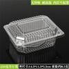 100piece FastFood Box Rice Packing Takeout Kraft Bowl Thick Lid Cover Disposable Square Lunch Dishes Box Plastic Takeaway Food B