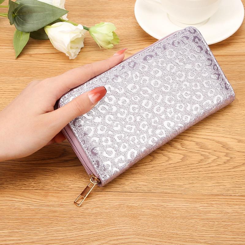 New Long Women's Zipper Wallet Multi-card Clutch Bag Large Capacity Change Bag Can Hold Mobile Phones