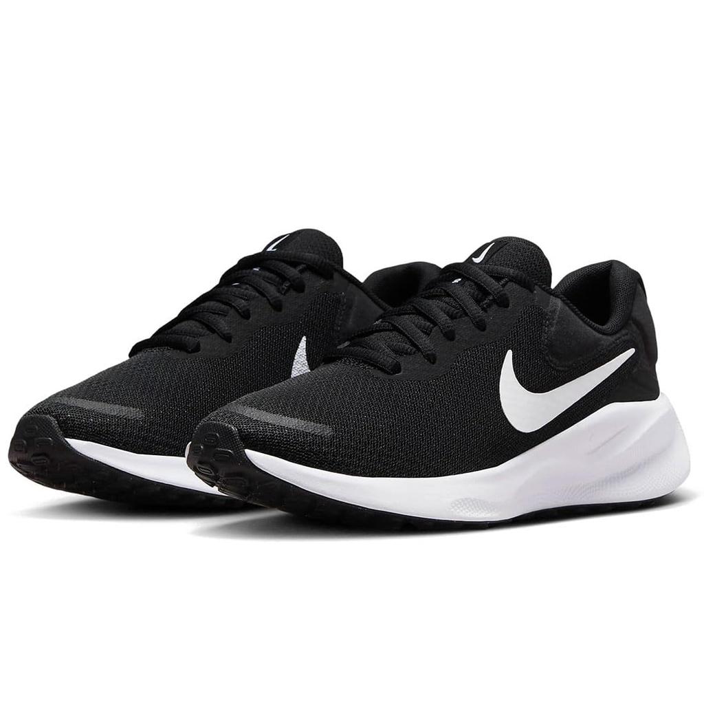 NIKE Revolution 7 Size W, Black/White, FB2208-003, Japan, 26.0cm