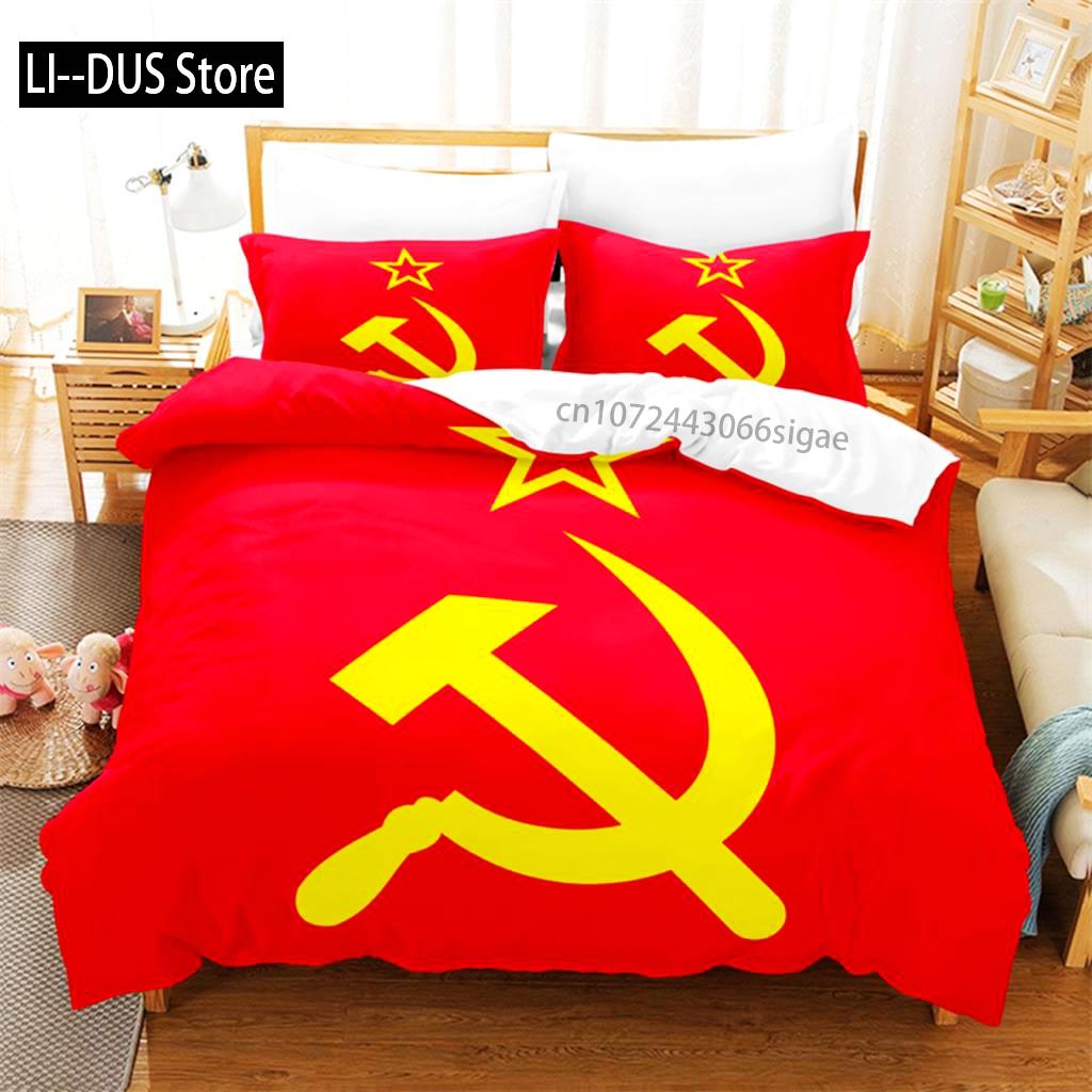 Creative Flag Bedding Set Duvet Cover Set 3d Bedding Digital Printing Queen Size Bed Set Fashion Design