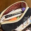 Cute Cat Canvas Pencil Case For Girls High School Students With Large Capacity Stationery Organizer