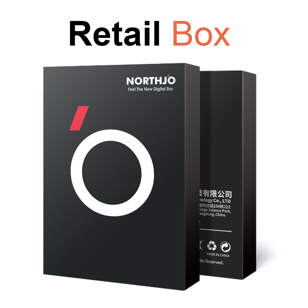 NORTHJO For iPhone 13 Mini 5.4 Inch/13 6.1 Inch 1 Set Camera Lens Protector CD Vein Metal Ring Tempered Glass Lens Film