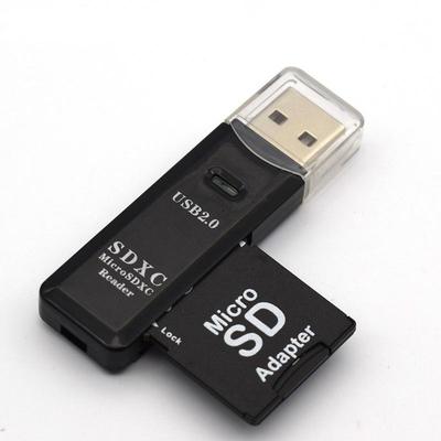 USB 2.0 High-Speed Multifunctional microSD/TF Card Reader