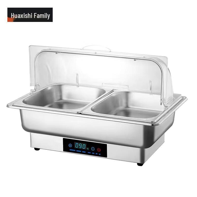 Huaxi Shijia Smart Touch Dual-Compartment Food Warmer Dual Compartment
