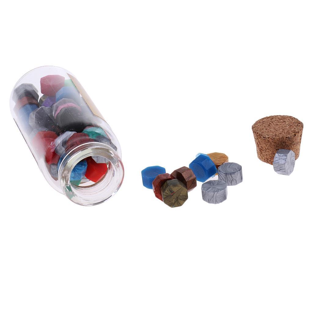 Retro Wax Seal Set Sealing Wax Beads+Wax Seal Stamp+Spoon+Candles