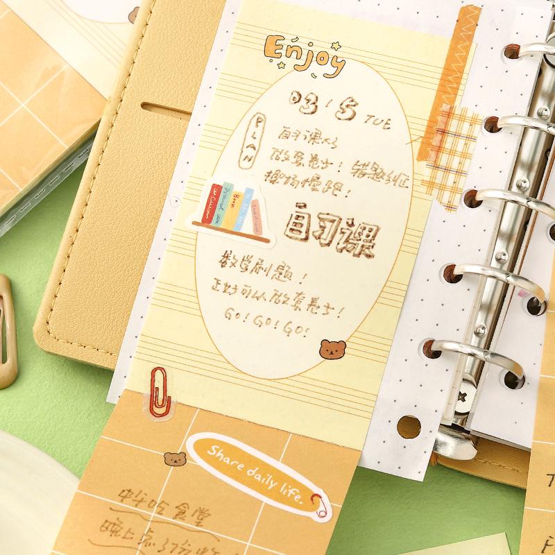 Happy Ramblings Sticky Notes: Fresh Cute Illustration Memo Pad