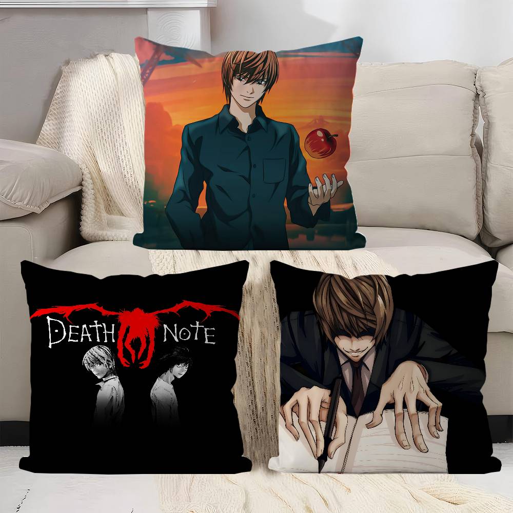 D-Döden N-Anteckningsbok Aanime Kuddfodral Soffkuddfodral Hem Rumsdekoration Barnpresent