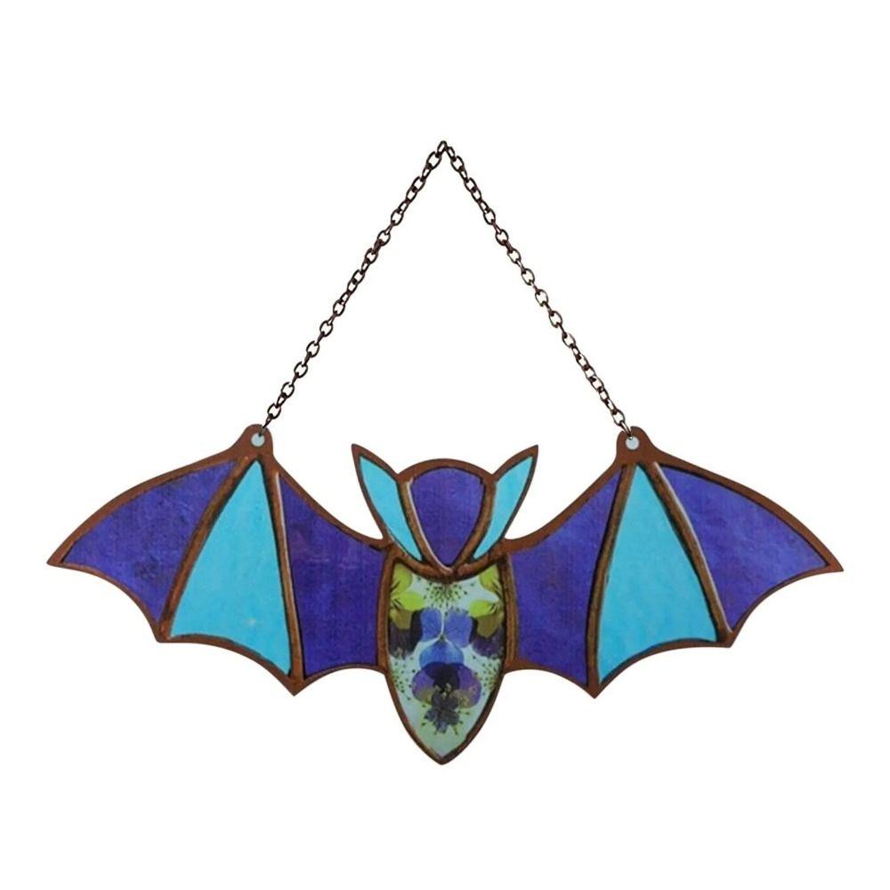 Wall Art Halloween Acrylic Bat Bat Shaped Wall Hanging Bat 6-style Halloween Bat Pendant Bar