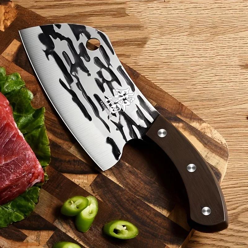 Home Kitchen Professional Forging Knife, Sharp Cutting Knife, Fish Knife, Professional Commercial Chinese Kitchen Knife Tools