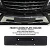Front Bumper License Plate Bracket Holder 1668850681 Tag Plate Mount Replacement for M-Class W166 2012–2015 European Version