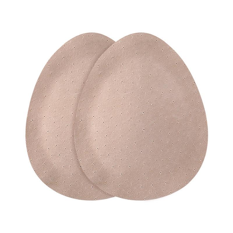 Кожаная ортопедическая стелька с поддержкой свода стопы и амортизирующей подушечкой для плюсневых костей, клейкая бежевый