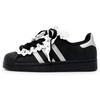 adidas Originals Superstar 2 Skateboard Shoes Unisex Low Top Black/Silver JH9977(Team52-4.0S-BOX)