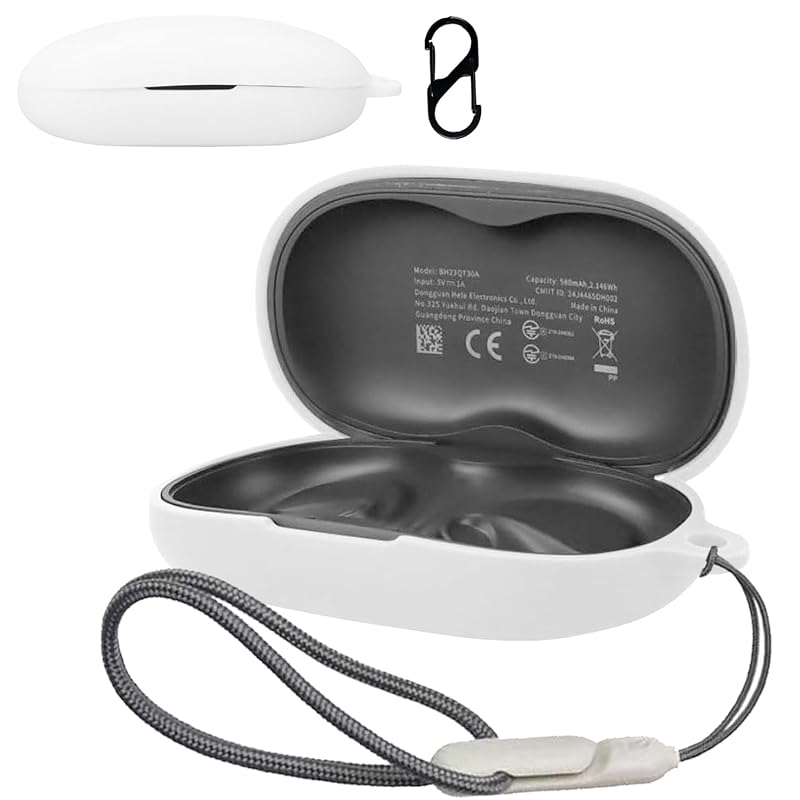 

For QCY Crossky GTR2 case Cover [JYJIEJIE] Wireless earphones for silicon convenience trip lightweight protective cover Scratch prevention Shockproof