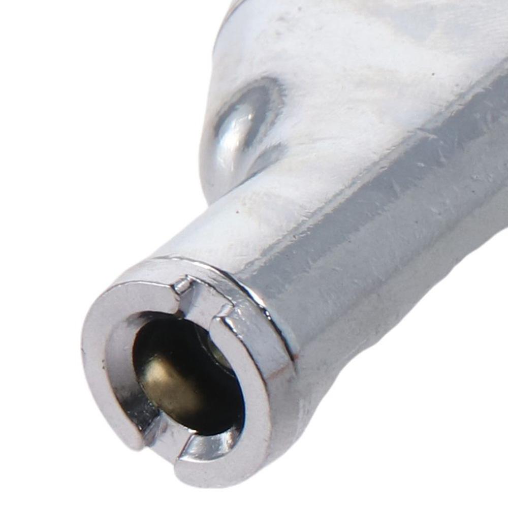 Zinc Alloy Haul Gauge Silver Pencil Tire Pressure Gauge Air Gauge Tire Pressure for Truck