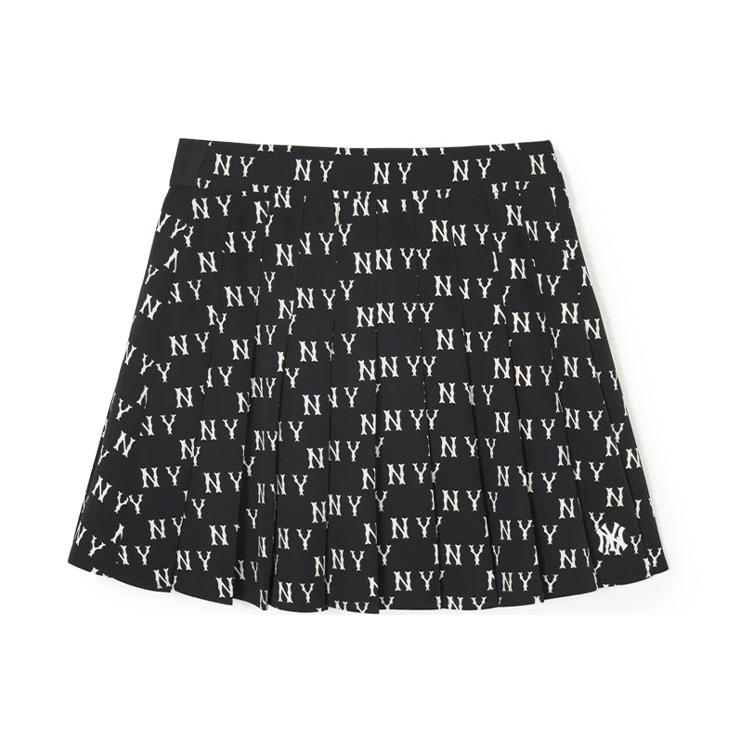 

New MLB New York Yankees Casual Short Skirts Women s Black 3FSKM0143-50BKS S