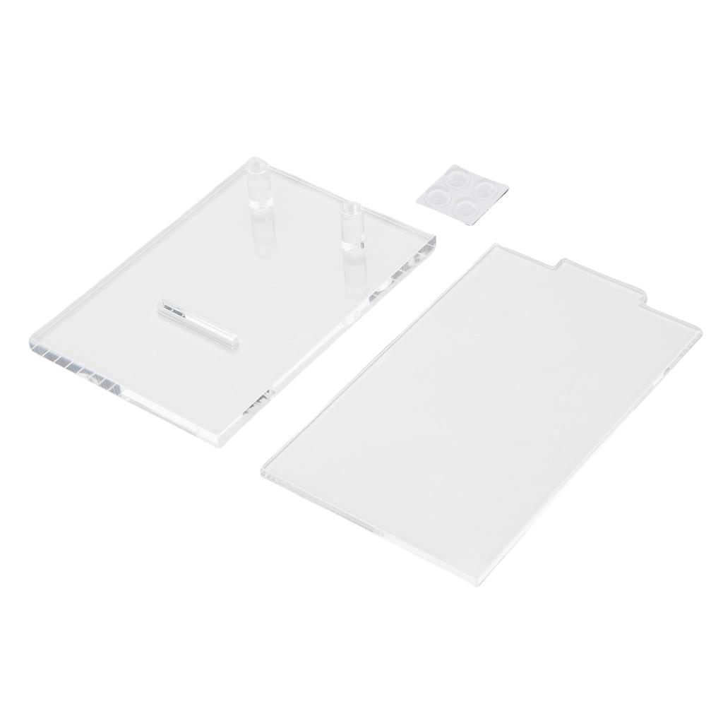 Acrylic Book Display Stand Holder Transparent Picture Frame Stand for Home Office Desktop Decoration