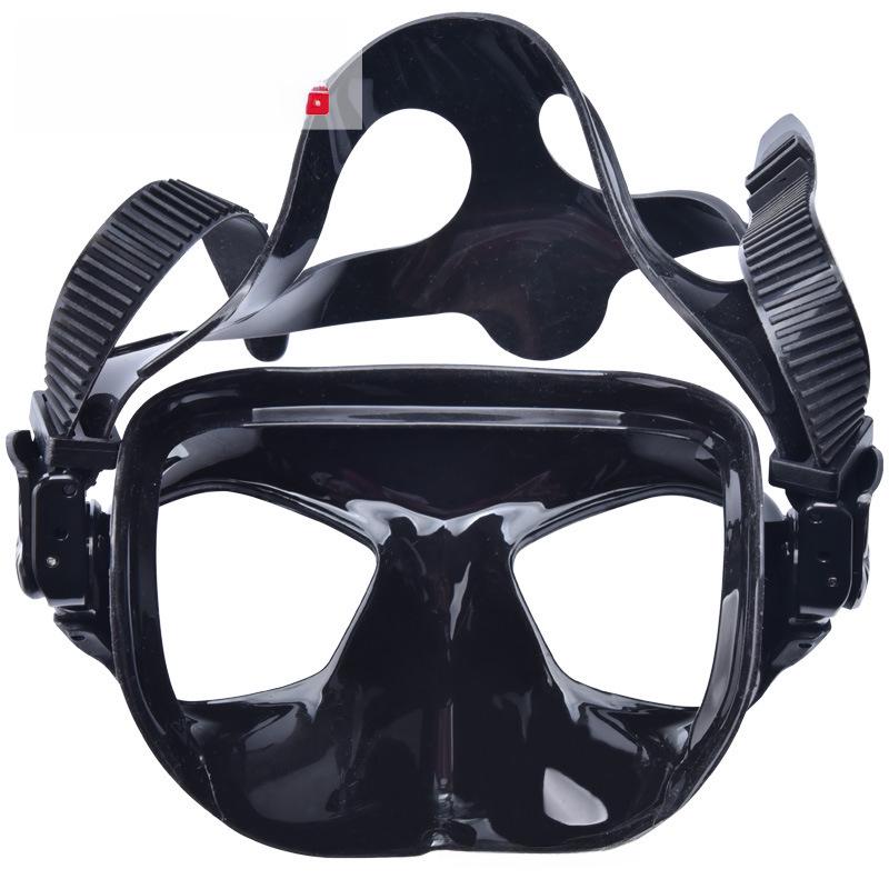 Adult Snorkeling & Diving Mask Set: HD Anti-Fog Tempered Glass Goggles