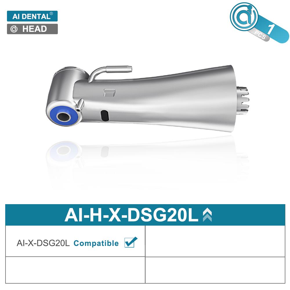 AI DENTAL Głowica kątnicy chirurgicznej z przekładnią środkową do niskich obrotów, części zamienne serii AI-X/Z-SG