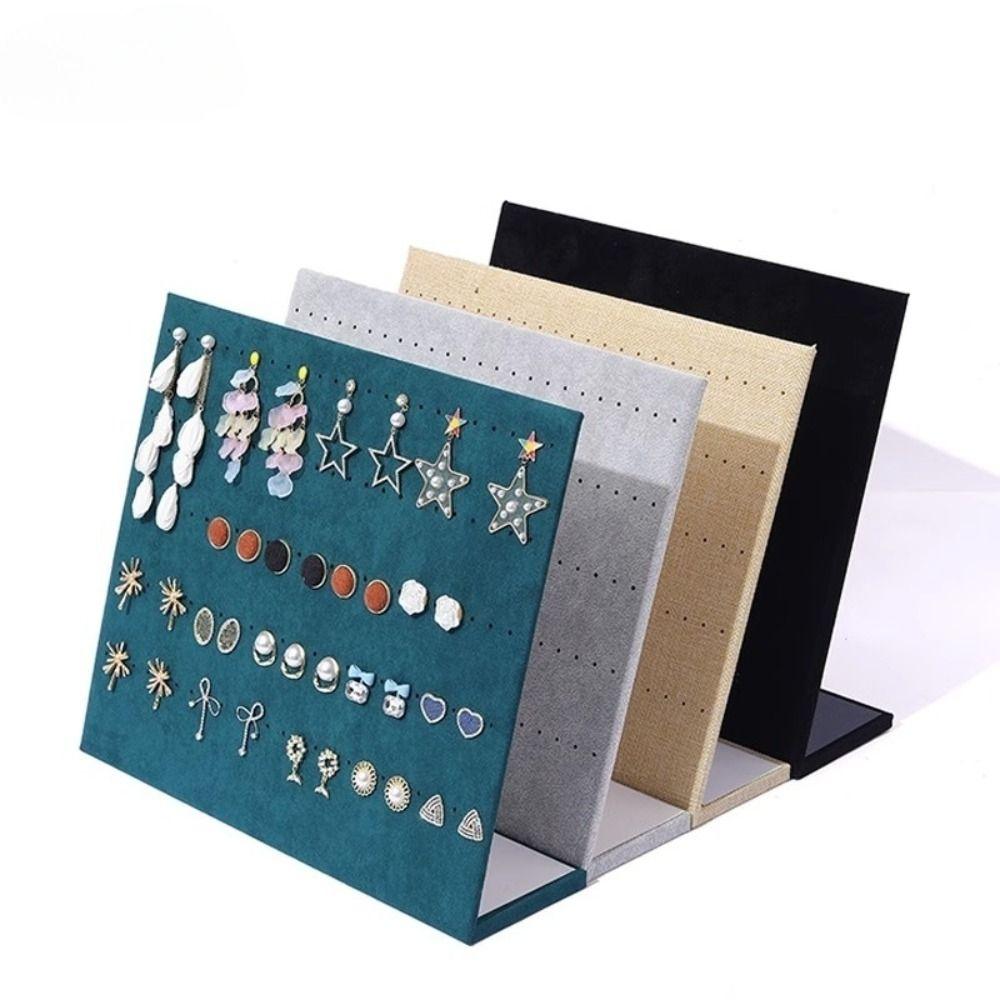 Flannel Ear Stud Display Rack Hanging Display Stand Useful Earring Display Shelf  Jewelry Props