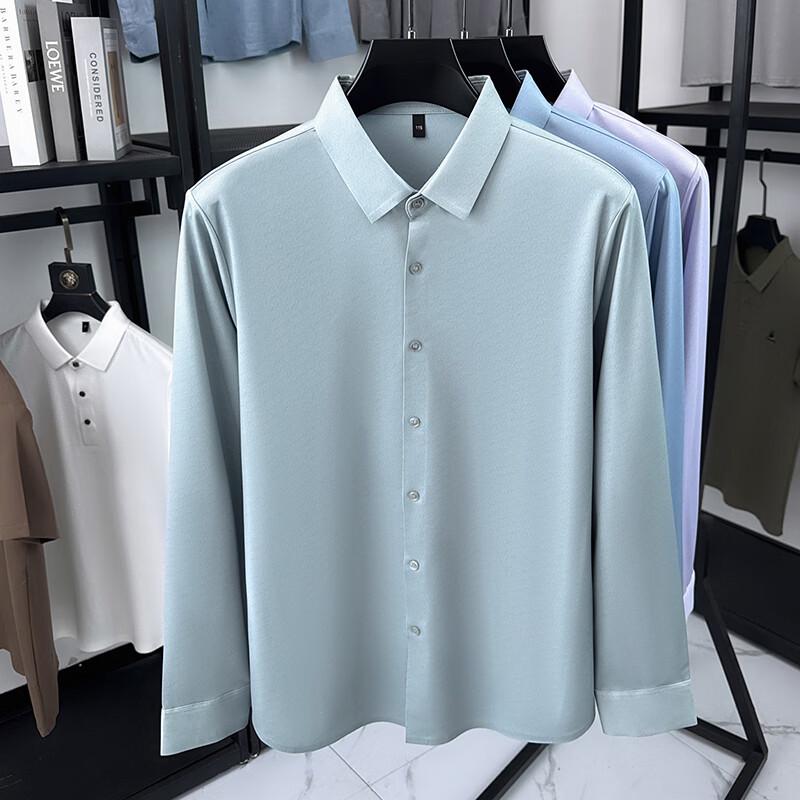 

Firstview Men s Business Casual Long Sleeve Shirt FV26C1013 L