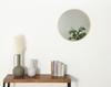 Fuji Boeki Wall-Mounted Mirror, Aluminum Frame, 45cm Diameter, Round, Gold, 41407