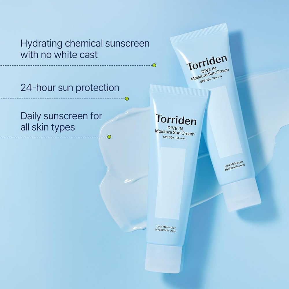 TORRIDEN Dive In Watery Moisture Sonnencreme LSF 50+ PA++++60 ml