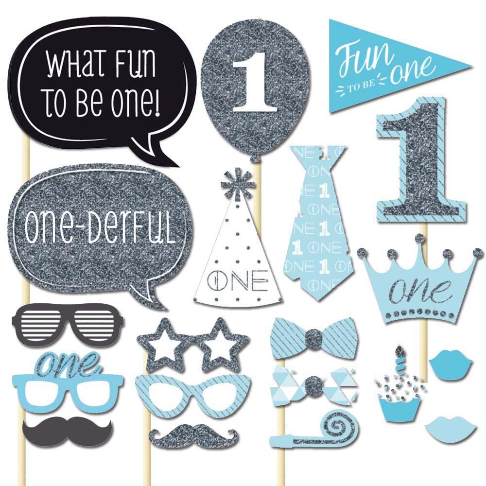 Baby's 1st Birthday Photo Banner - 12 Months Decoration