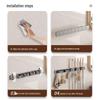 Punch-Free Wall-Mounted Mop & Broom Organizer