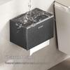 Ecoco Space Aluminum Wall-Mounted Toilet Paper Holder with Shelf