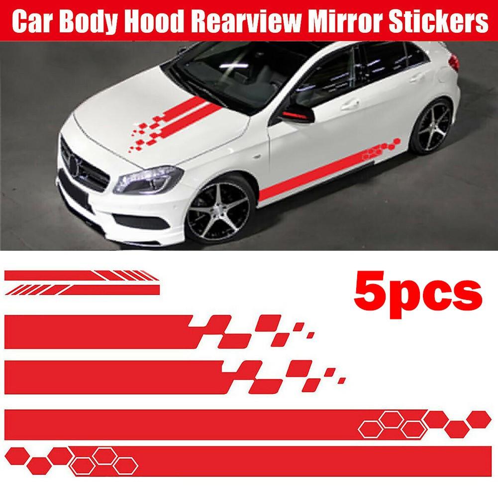 Buy Car Stickers Accessorise Decals Door Racing Stripe at affordable ...