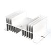 Aluminiowy jednofazowy przekaźnik półprzewodnikowy SSR Radiator Podstawa Radiator 50*125*70 mm