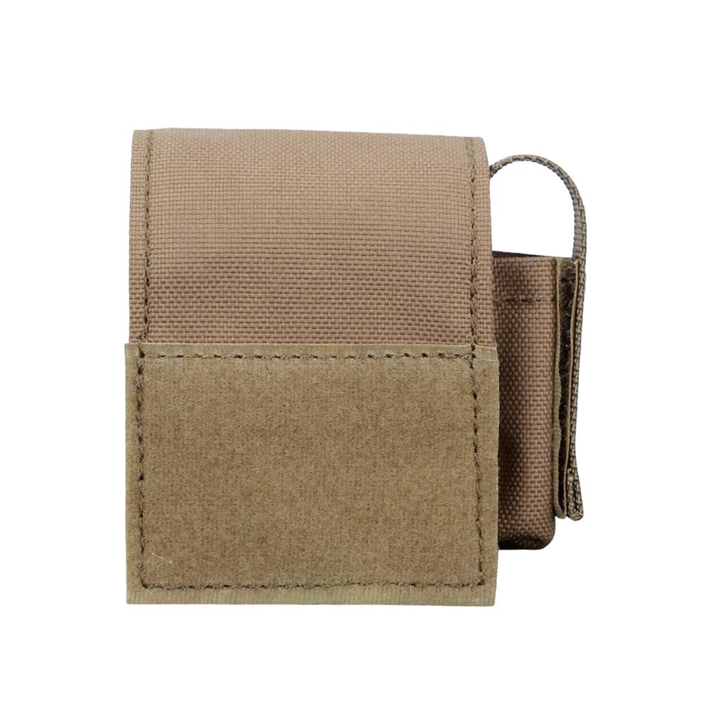 Nylon Molle Pouch Waist Bag Multifunctional Mini Sundry Storage Bag Molle Cellphone Pouch with Buttons for Hiking Travel