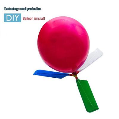 Handmade DIY Balloon Helicopter Science Experiment Kit