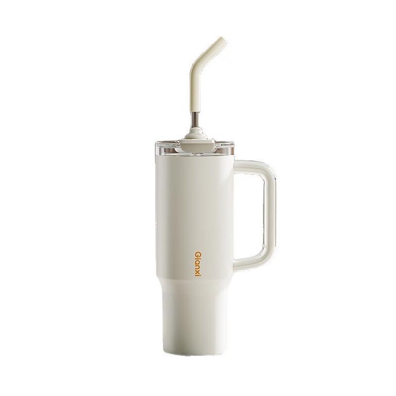 Xiao Yue Ya 1000ml 316 Stainless Steel Ceramic Lined Car Mug