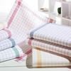 6/12Pcs Kitchen Towels, HOOHNICE, Classic Plaid Dish Towel Scouring Pad