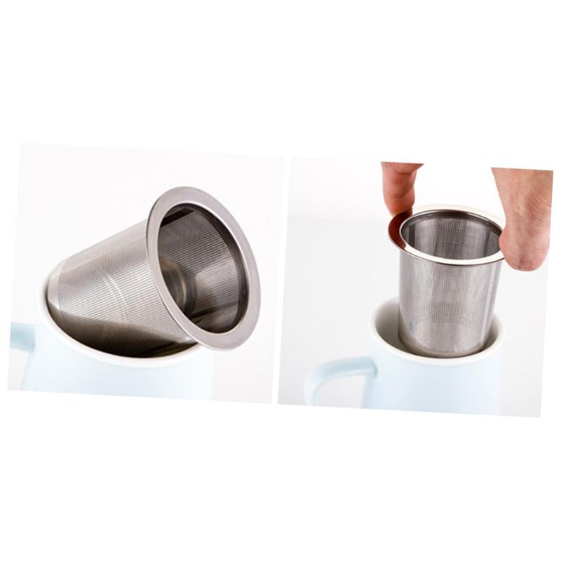 Reusable Stainless Steel Mesh Tea Infuser Strainer Teapot Tea Leaf Spice Filter Drinkware Kitchen Accessories Tea Filter Net