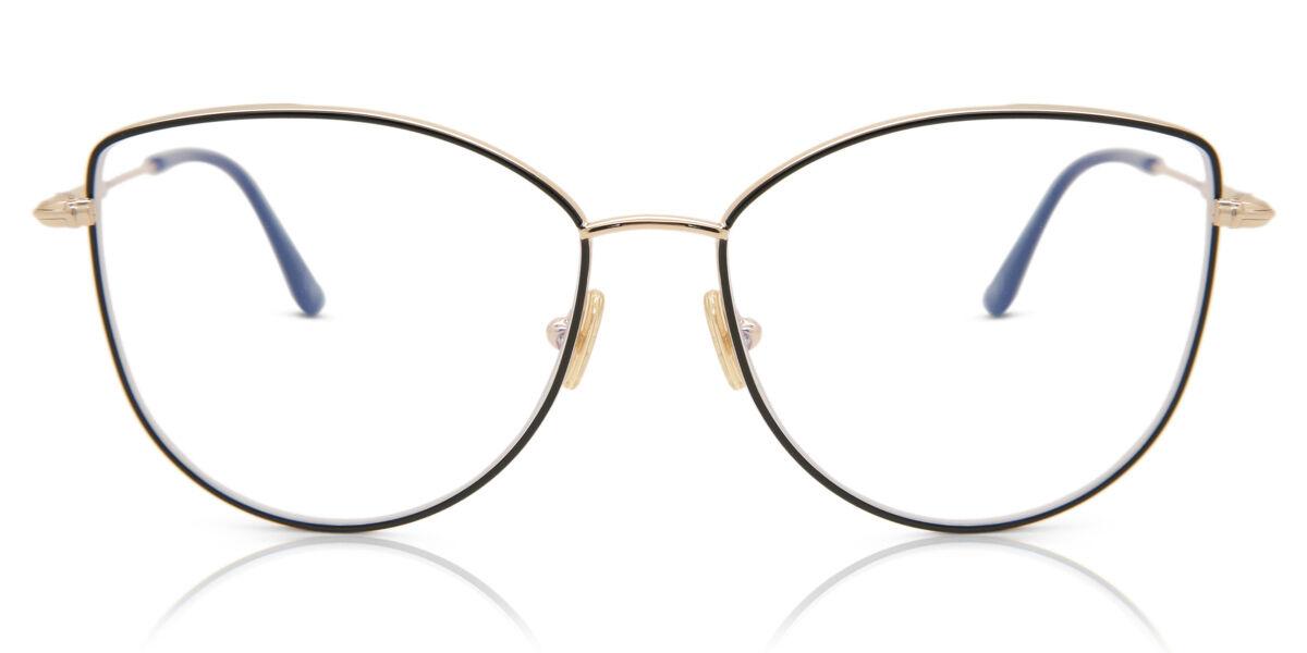 

Tom Ford Ft5667 B Blue Light Block 005 Women Eyeglasses Gold/55