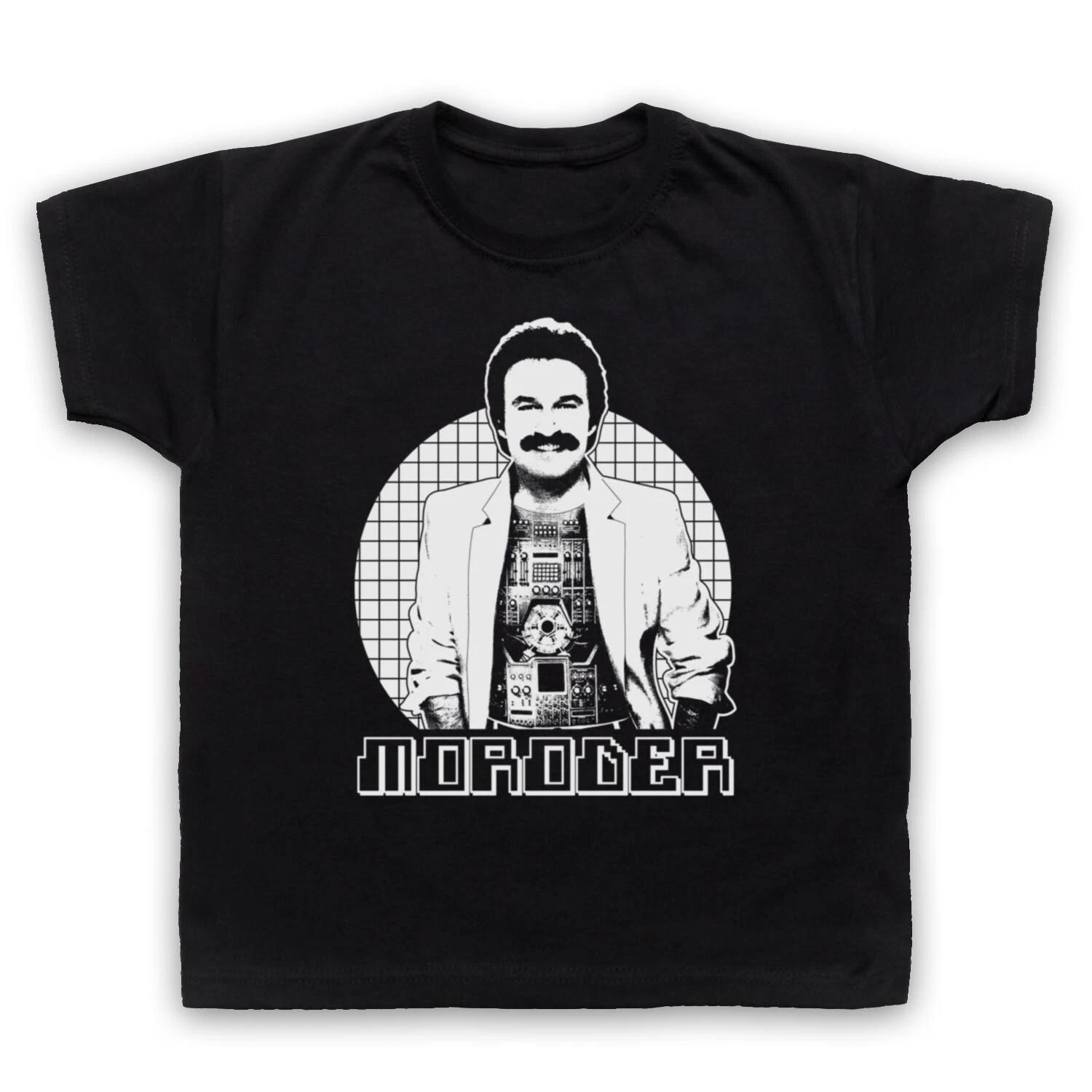 

GIORGIO MORODER CIRCLE DISCO SYNTHPOP LEGEND UNOFFICIAL KIDS CHILDS T-shirt 160