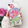 Klar Für iPhone XR Hülle Abdeckung Luxus Mode Blumen Süße Katze Lustig Cool Bemalt Weiche Handyhülle A2105 A1984 A2107 A2108 A2106