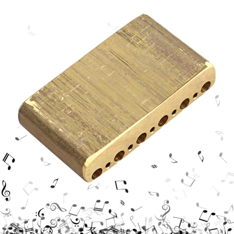 2-1/16" Tremolo Bridge for ST Style Bridge Tremolo Block Brass Guitar Replacement Parts Musical Instrument Accessories
